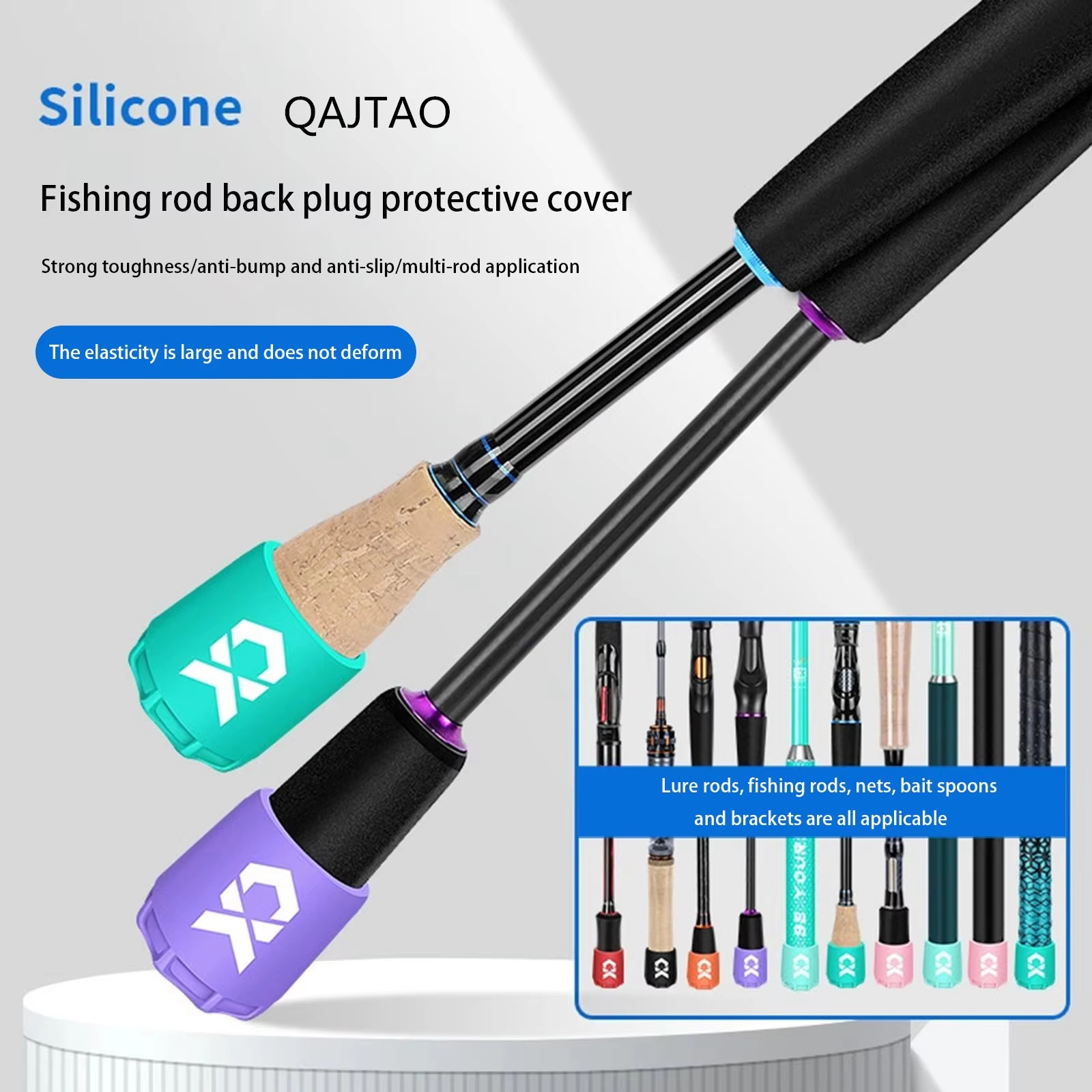 ปลอกป้องกันปลายคันเบ็ดซิลิโคน  - Fishing Line Dispenser บทวิจารณ์และราคา