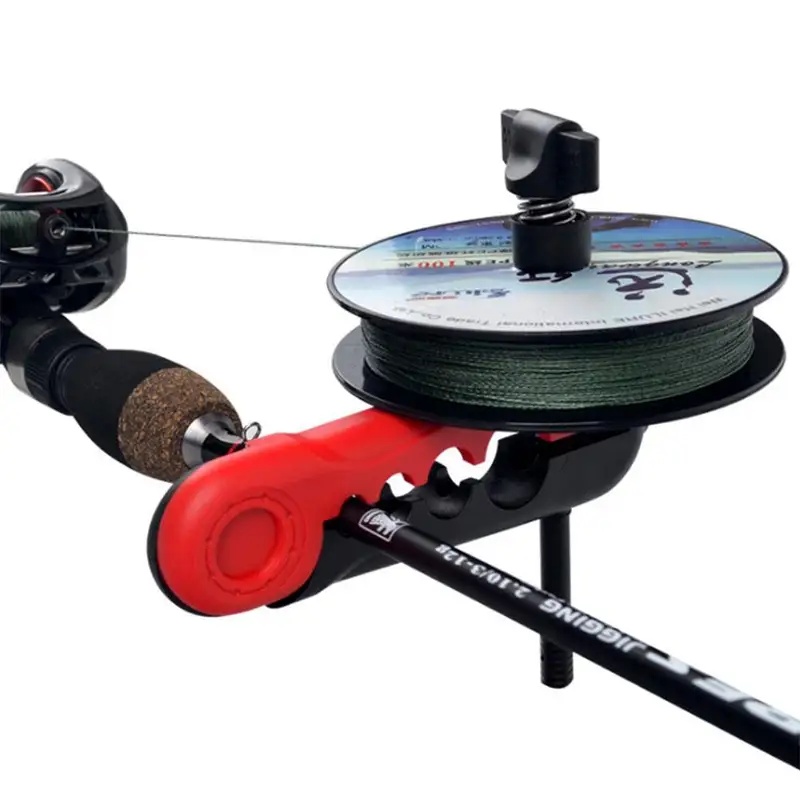 เครื่องม้วนสายเบ็ดแบบพกพา ที่เ - Fishing Line Dispenser บทวิจารณ์และราคา