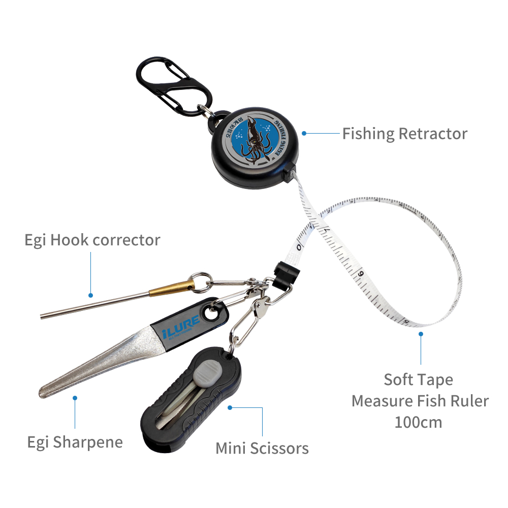 ชุดอุปกรณ์ตกปลา 4in1 พร้อมที่เ - Fishing Line Cutter บทวิจารณ์และราคา