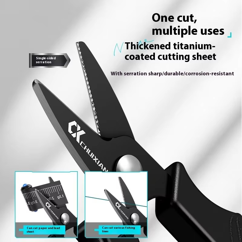 กรรไกรตกปลาแบบพกพาเคลือบไทเทเน - Fishing Line Cutter บทวิจารณ์และราคา